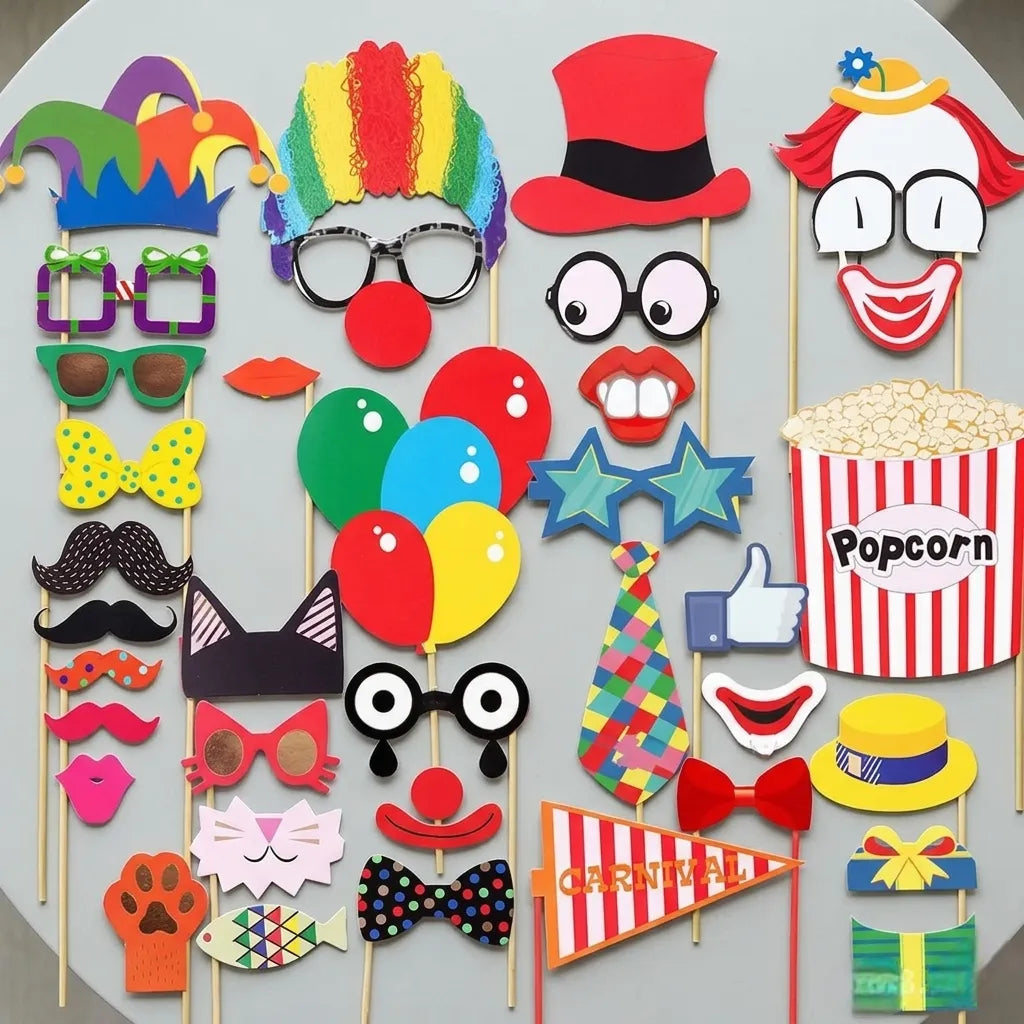 Accessoires Photo Clown Minimaliste
