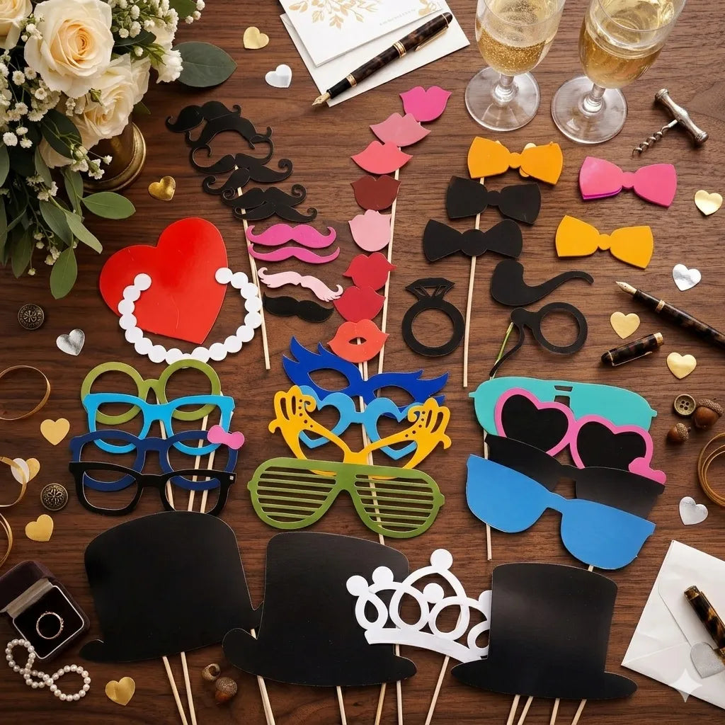 Accessoires Photo Mariage Fun Durable