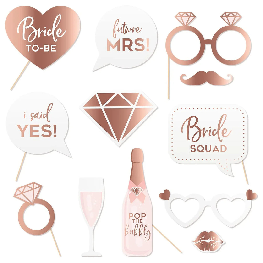 Accessoires Photo Mariage Team Bride Unique