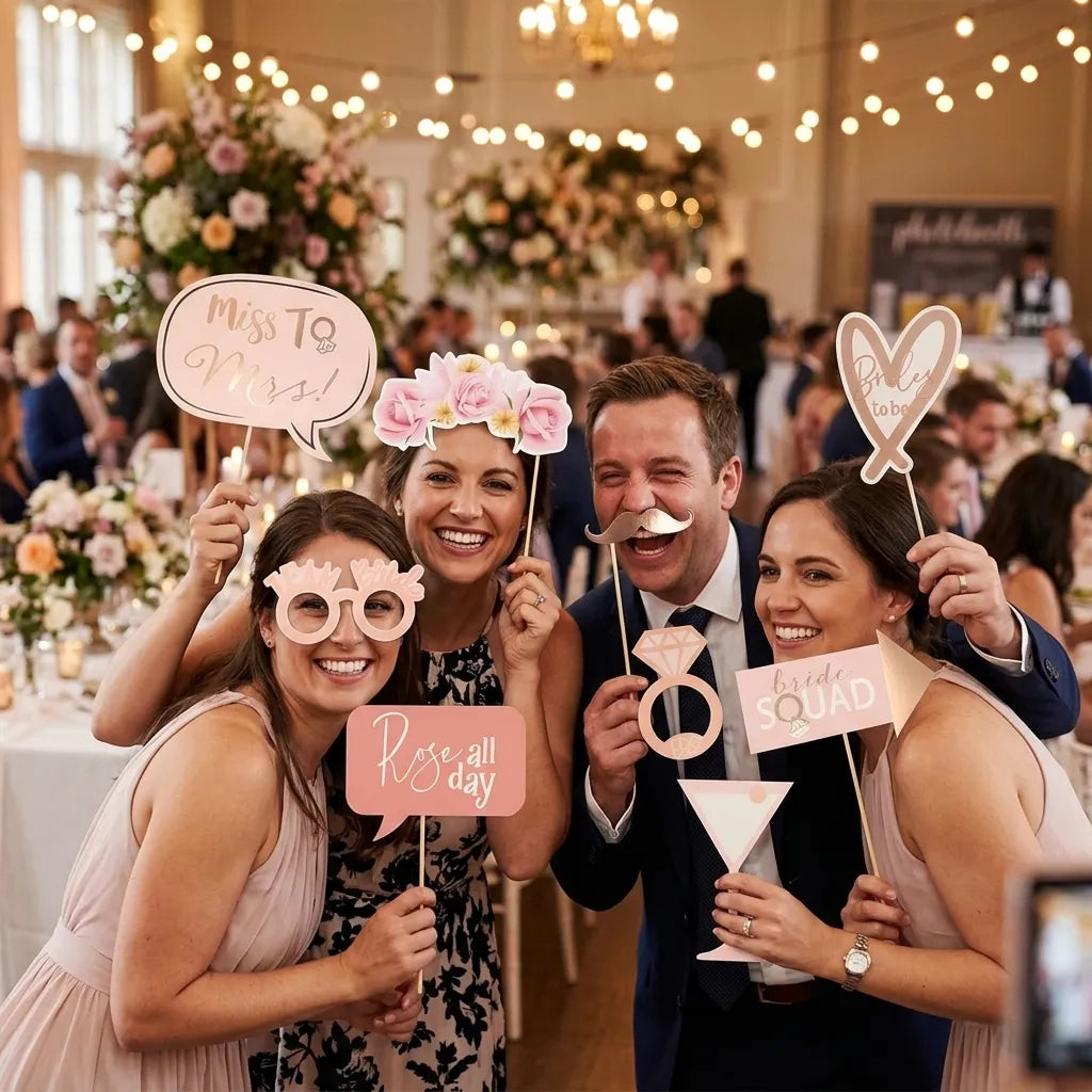 Accessoires Photo Team Bride festifs