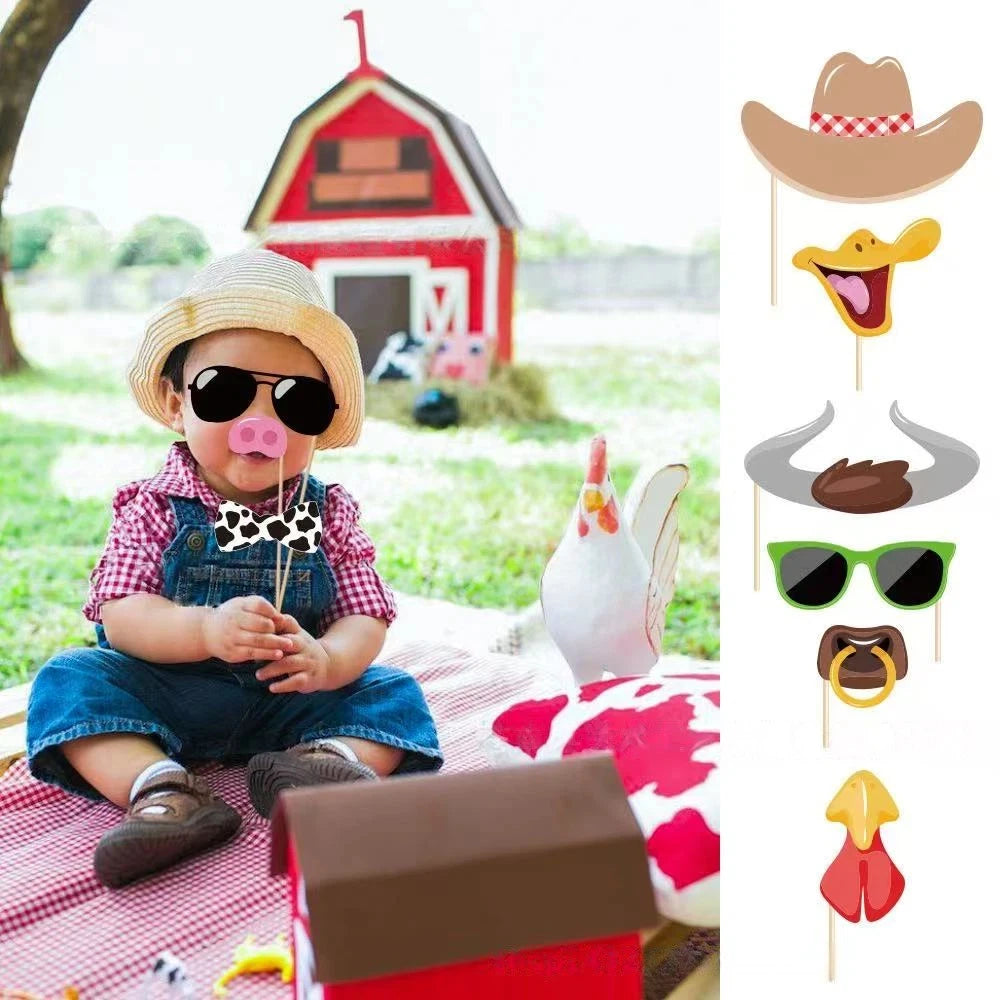 Accessoires Photo Thème Ferme Mignon