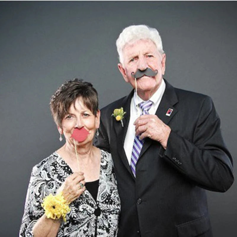Accessoires Photo pour Photobooth Mariage Amusants Durable