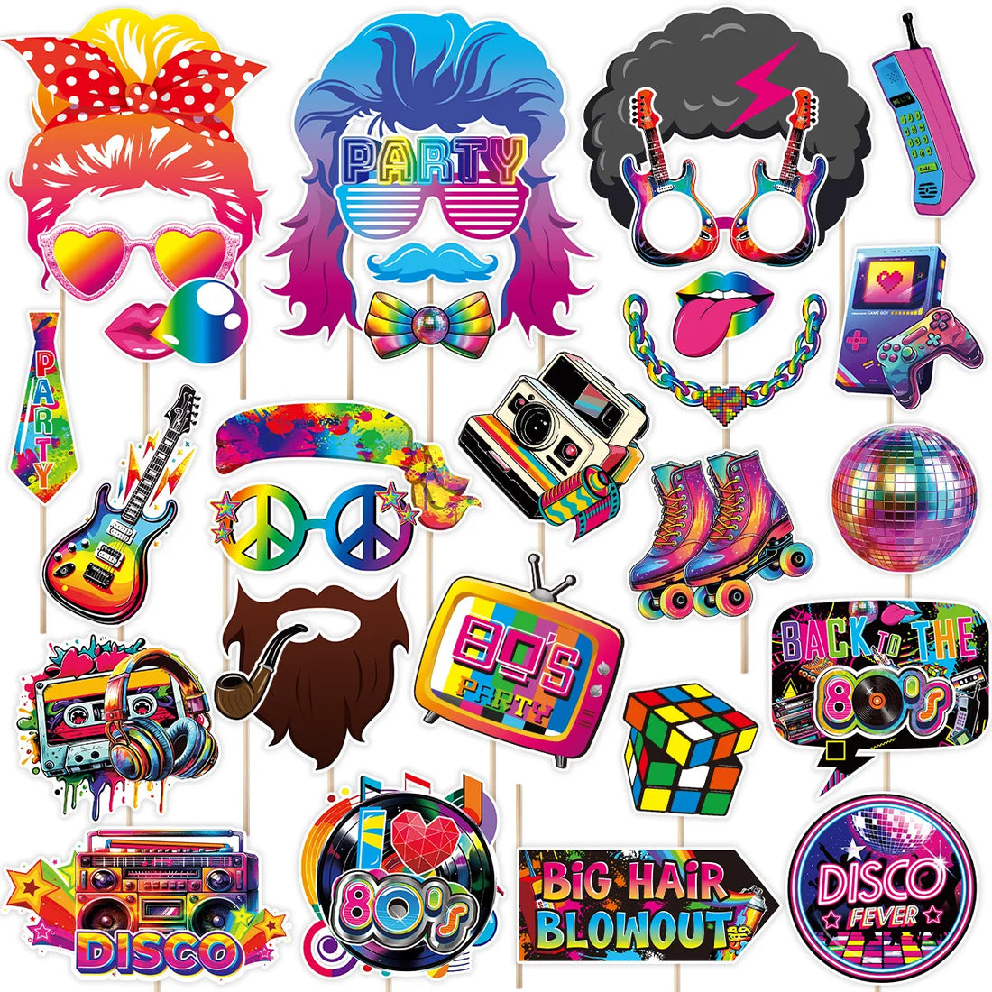 Accessoires Photobooth Disco Unique