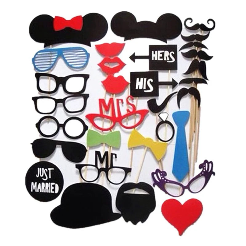Accessoires Photobooth Mariage Amusants Robuste