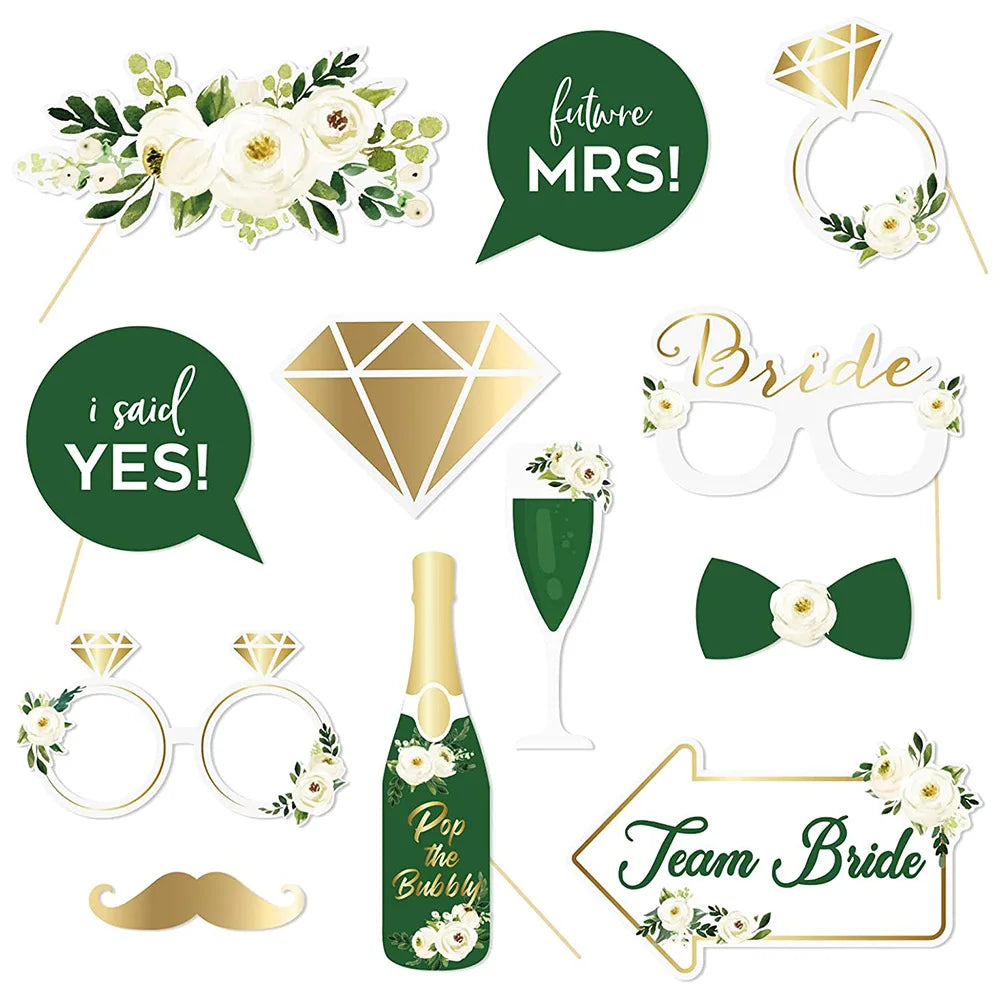 Accessoires Photobooth Mariage Bride Unique