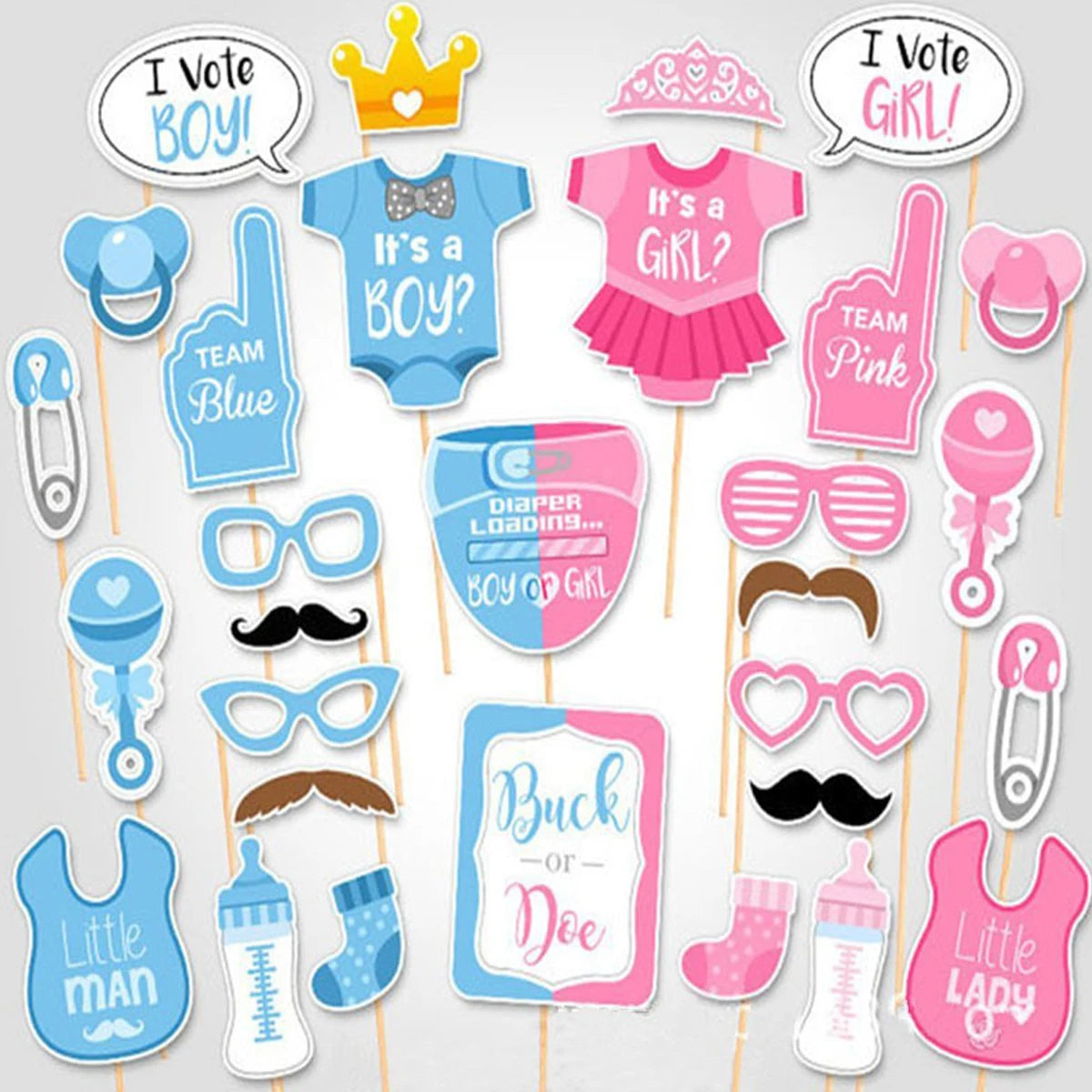 Accessoires Selfie Baby Shower