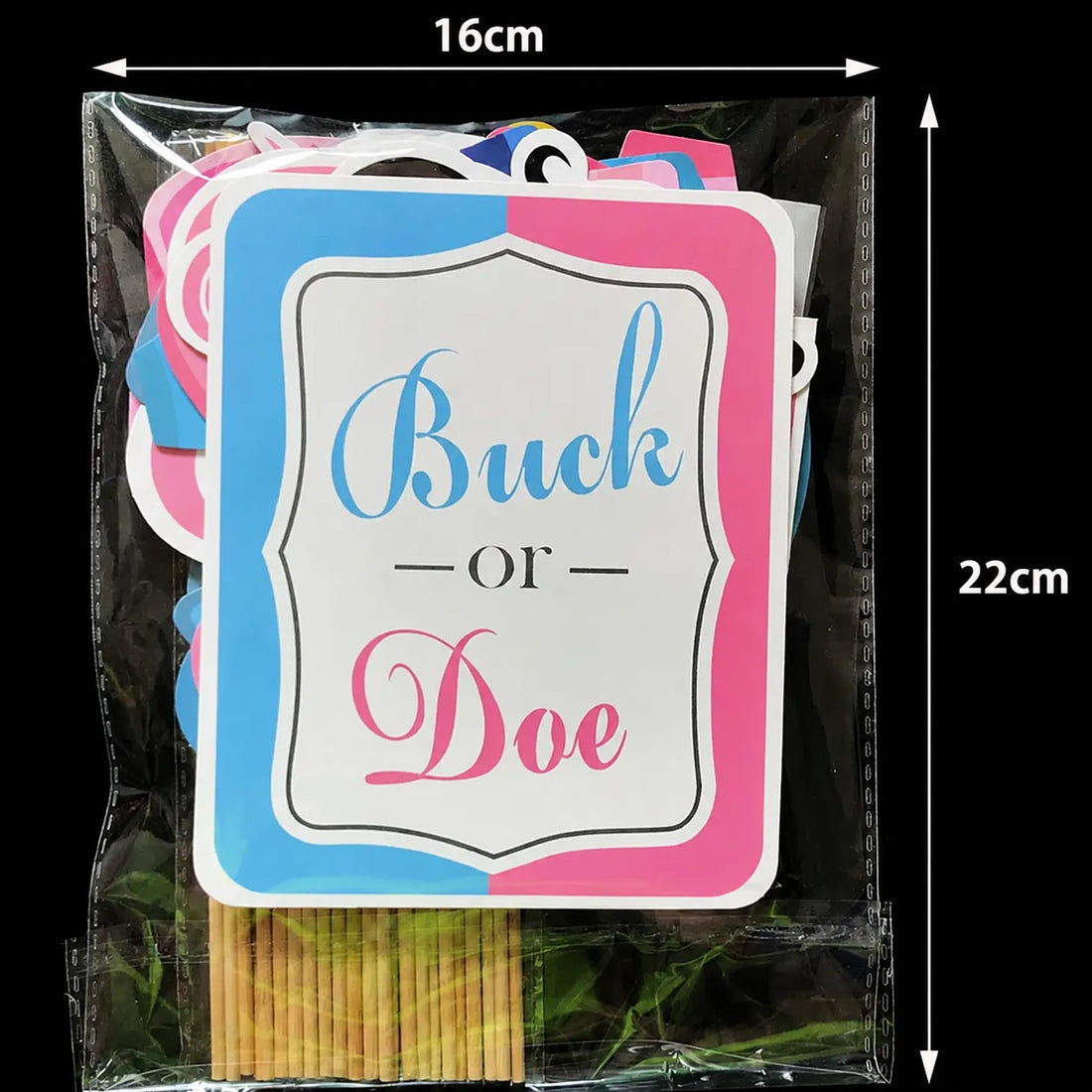 Accessoires Selfie Baby Shower Moderne