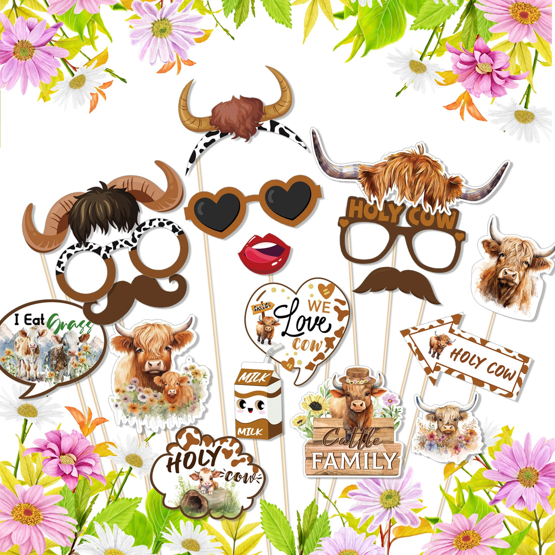 Accessoires Selfie Vache Fun