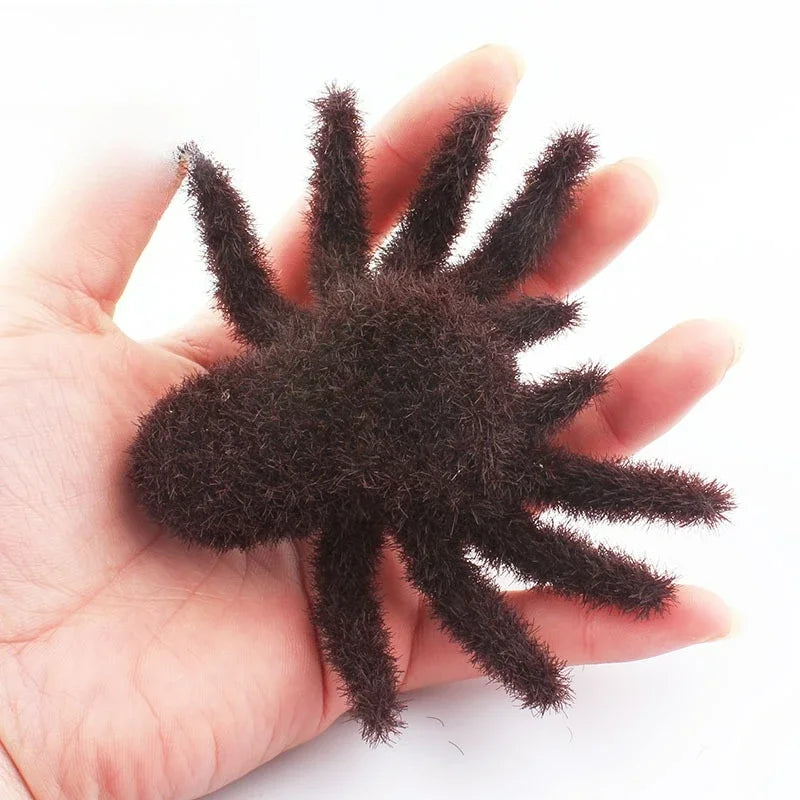 Araignée Halloween Poilue Marron