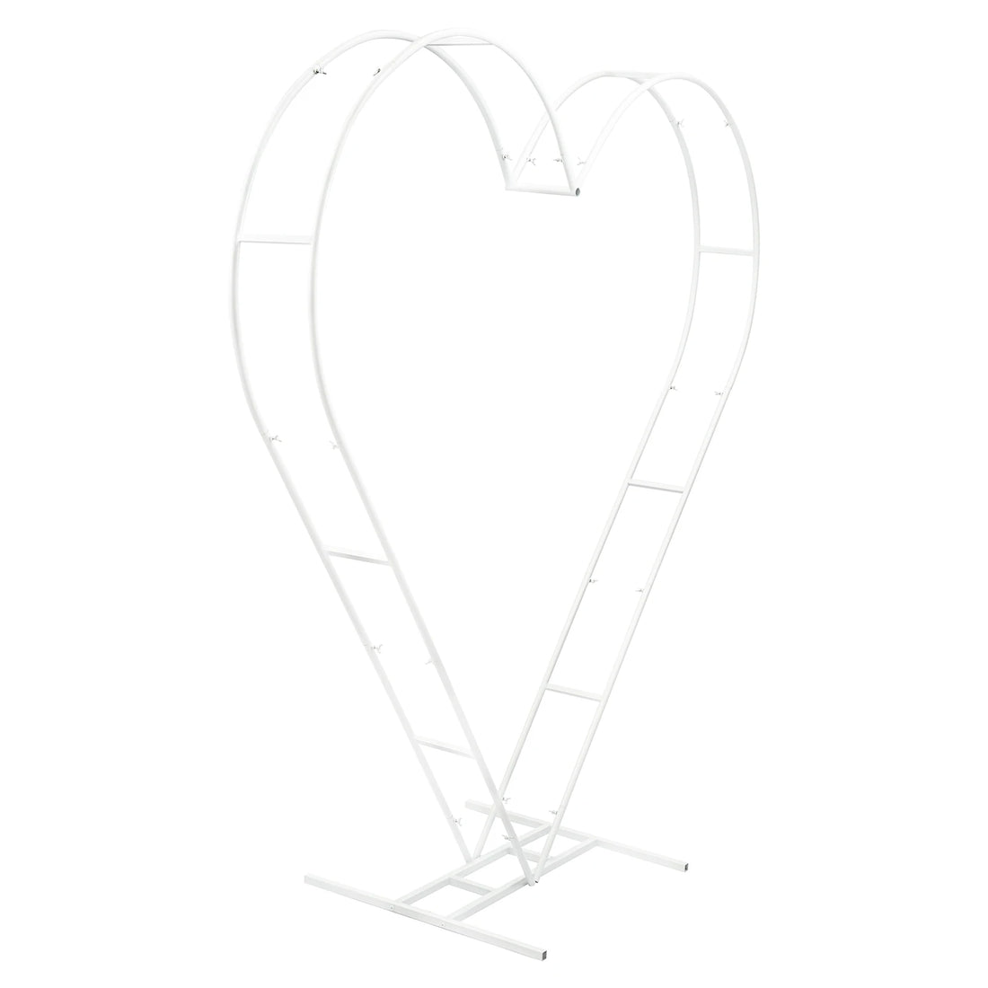 Arche Mariage Cœur Blanc Moderne