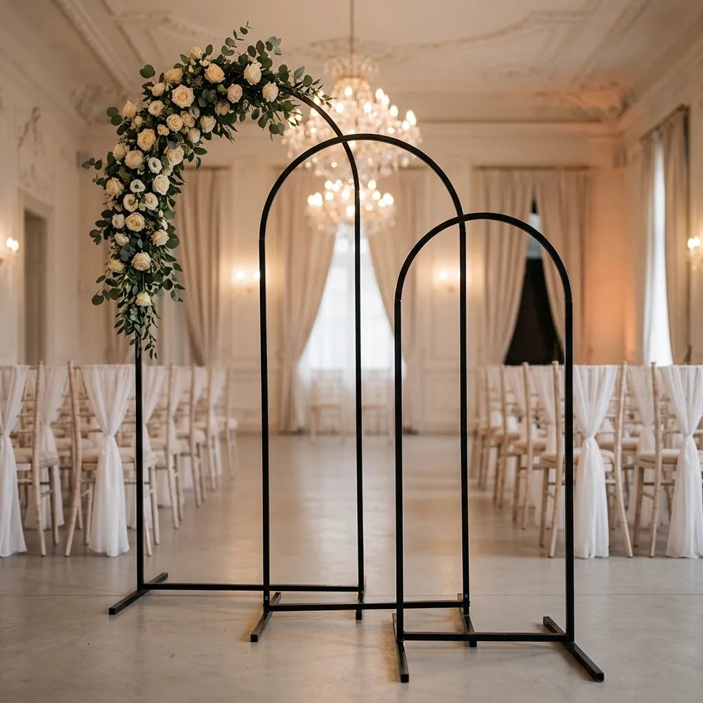 Arche Mariage Noire Simple