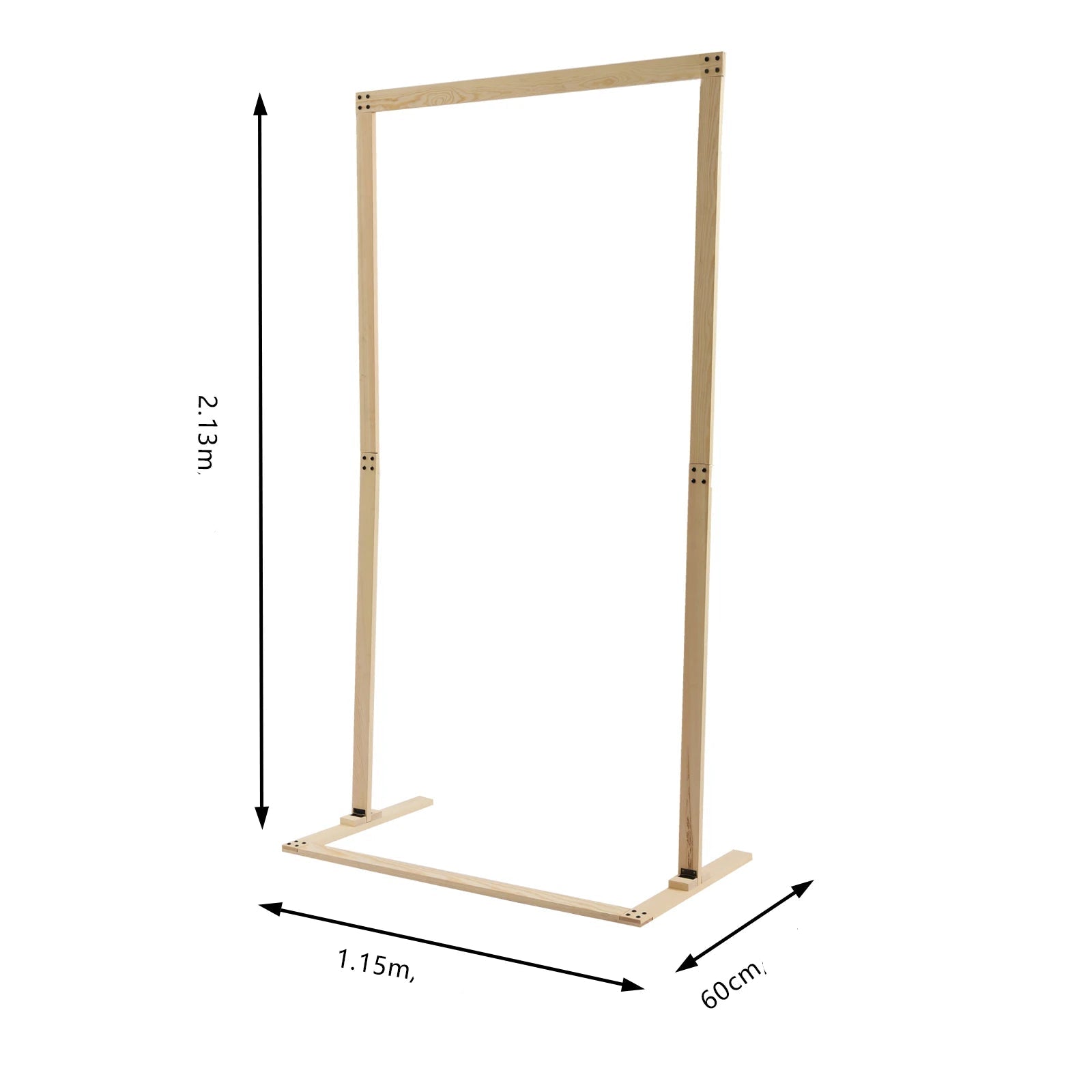Arche Mariage Rectangulaire en Bois moderne