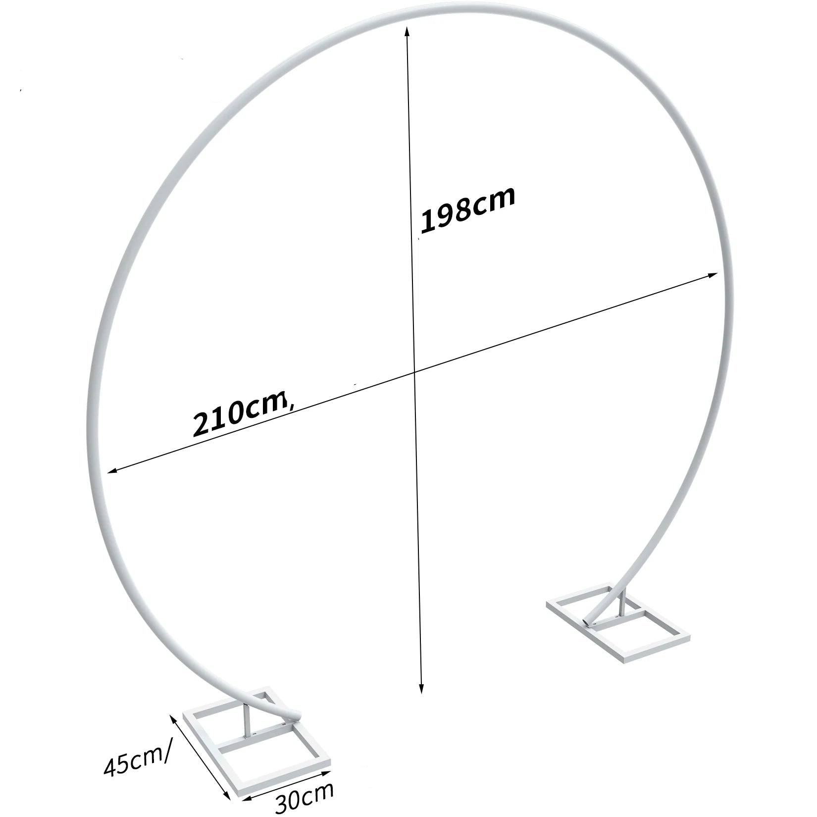 Arche Mariage Ronde Moyen