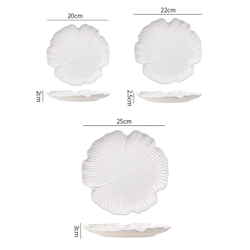 Assiette Céramique Fleur Belle