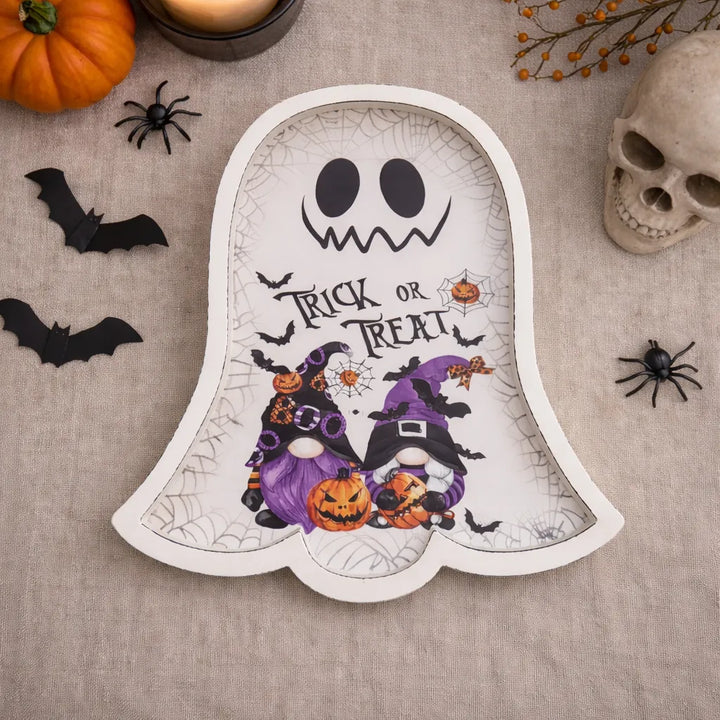 Assiette Fantôme en Bois