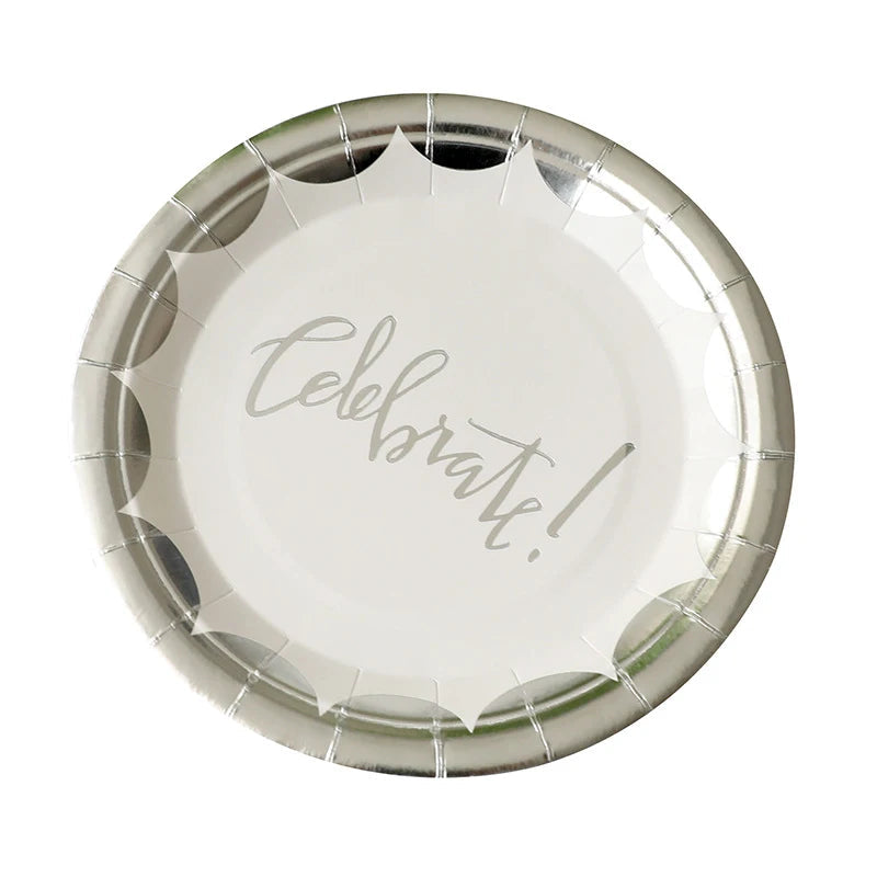 Assiette Jetable “Celebrate” Génial