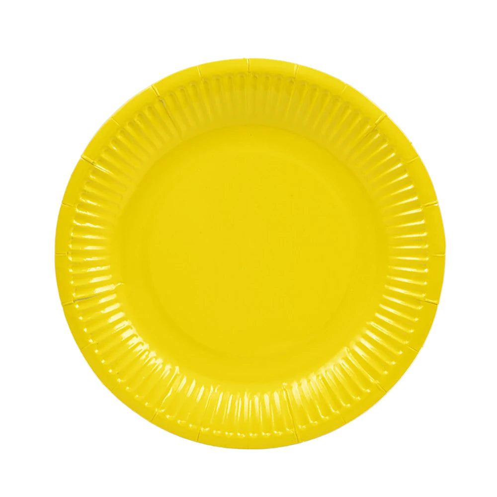 Assiette_Jetable_Jaune design