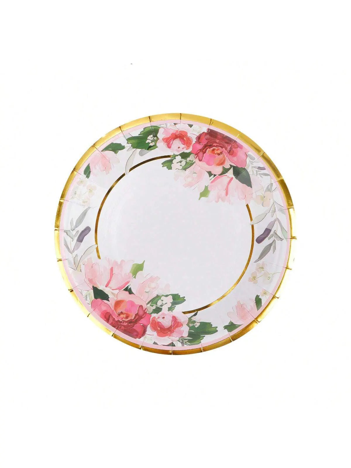 Assiette Jetable Mariage Romantique Originale