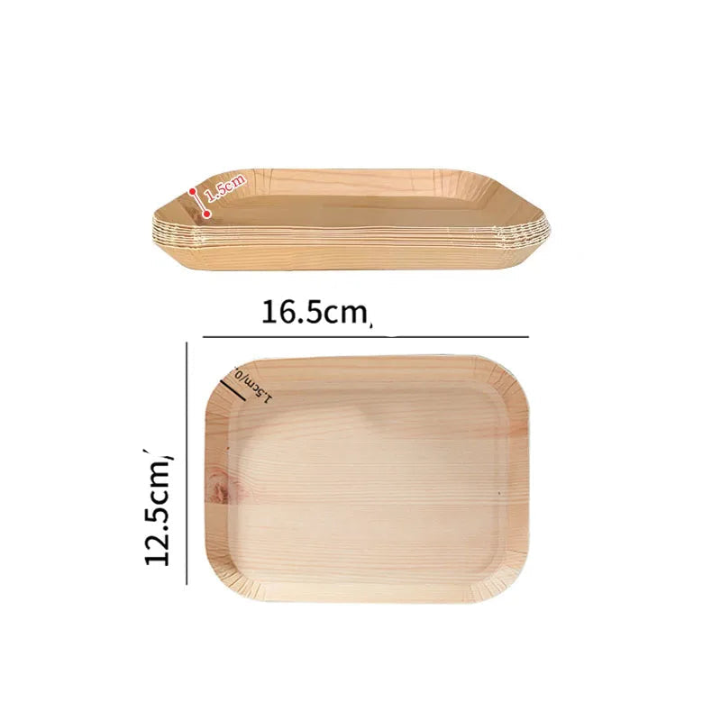 Assiette Jetable Rectangulaire Originale