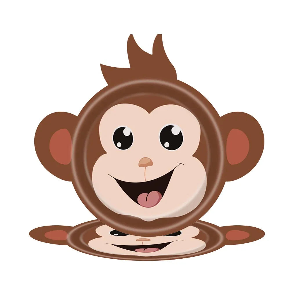 Assiette Jetable Singe Mignon
