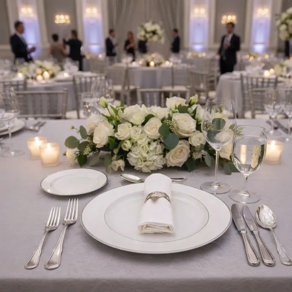 Assiette Mariage Classique