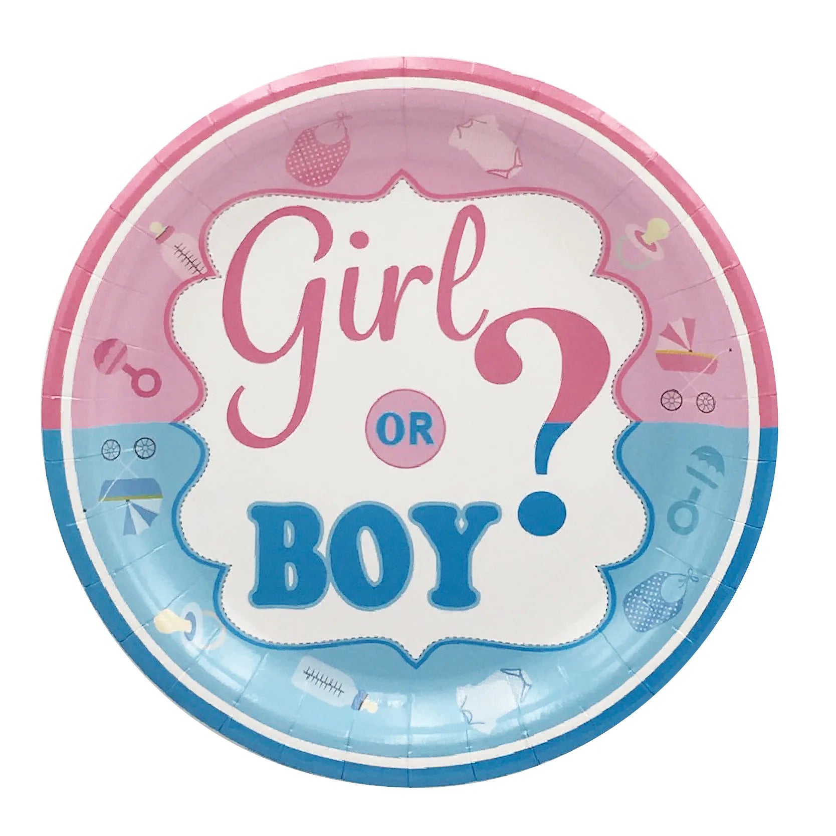 Assiettes Jetables Baby Shower