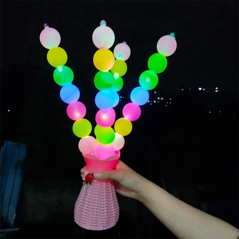 Bâton Lumineux à Boules Colorées Chaleureux