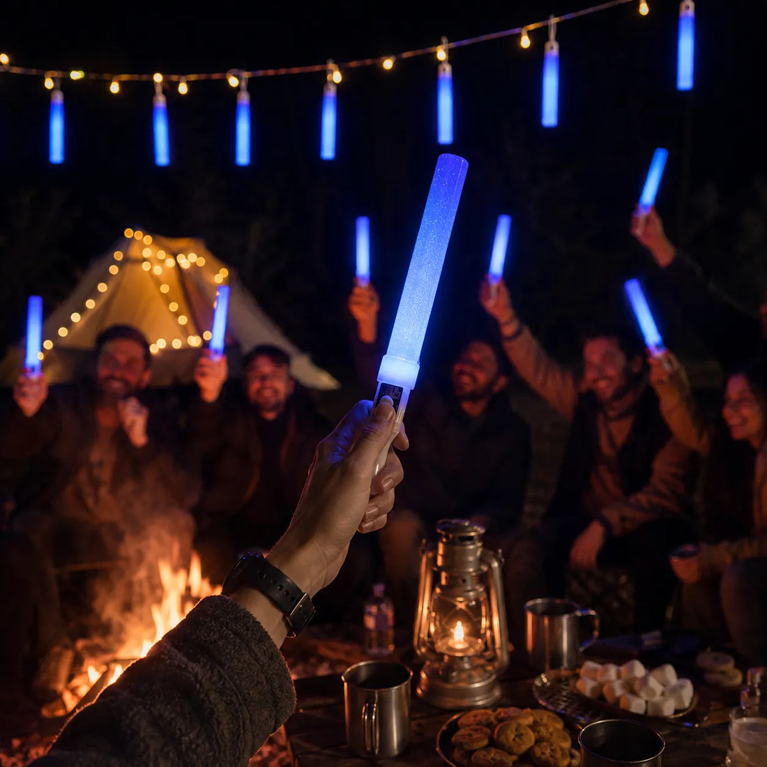 Bâton Lumineux Festif LED Bleu 