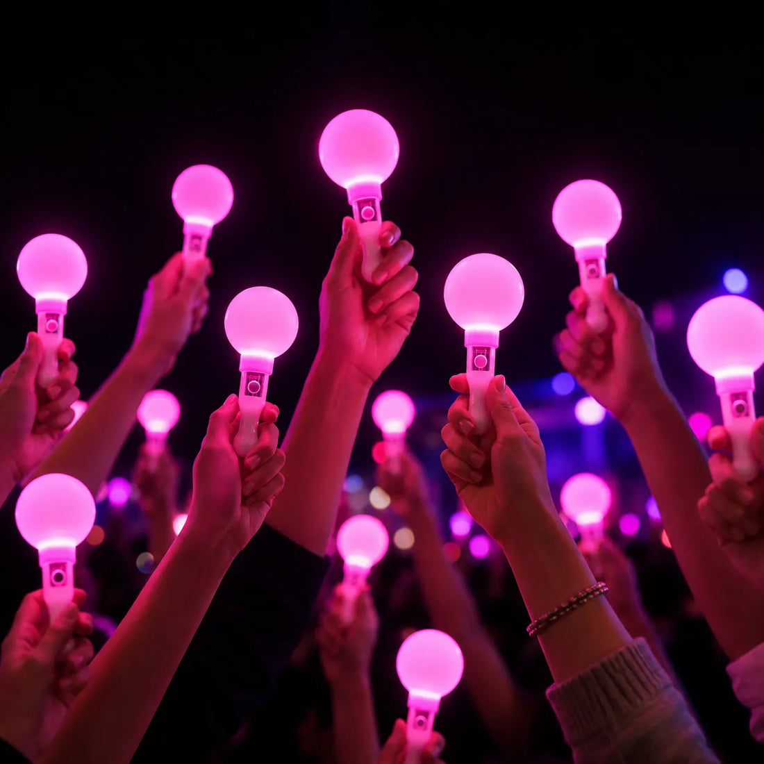 Bâton Lumineux Festif Rose