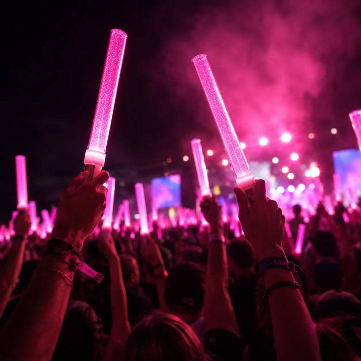 Bâton Lumineux de Fête Rose 