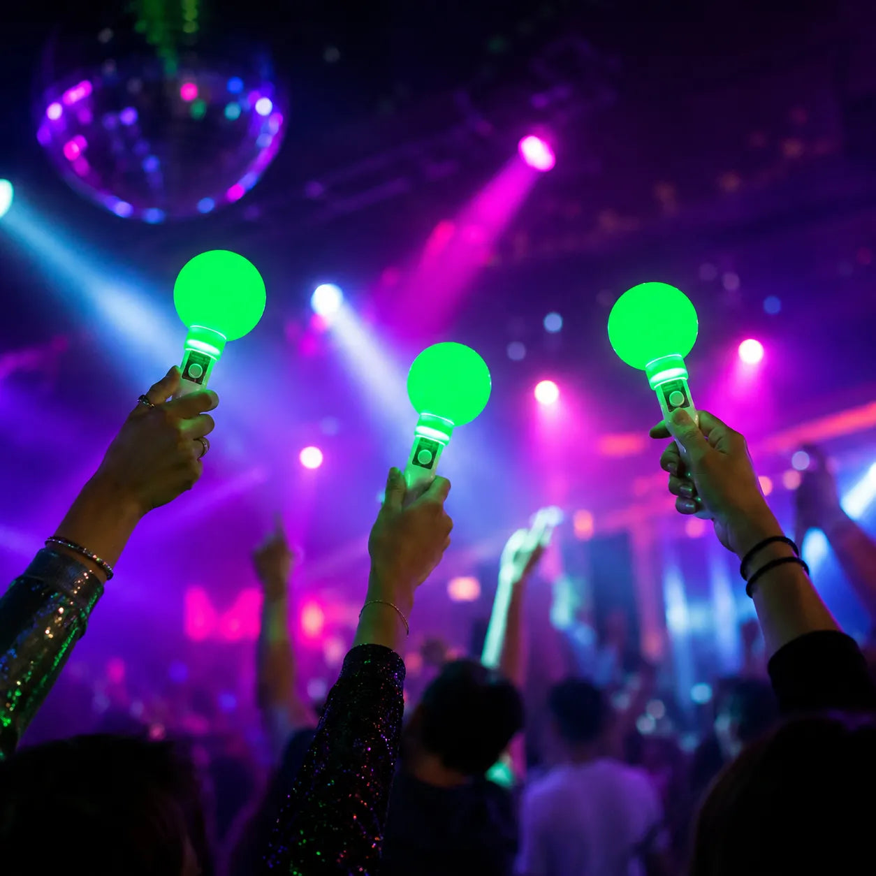 Bâton Lumineux de Fête Vert