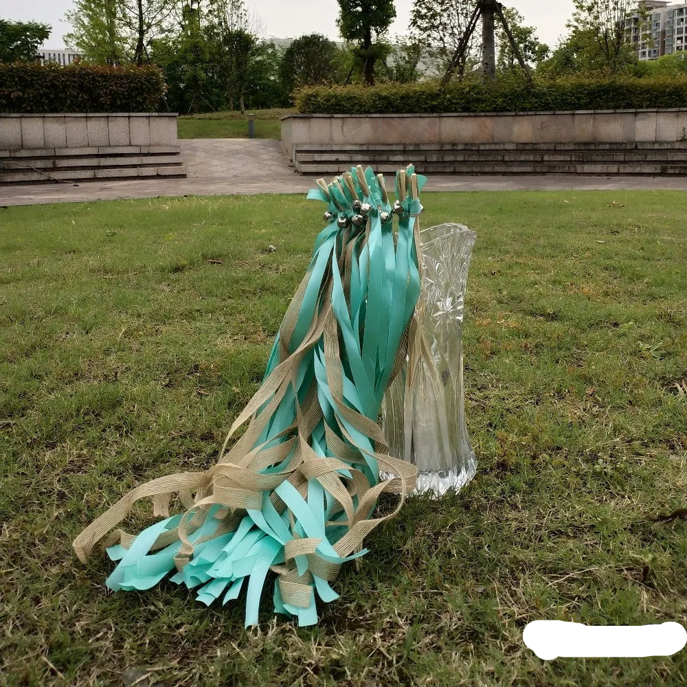 Baguette De Rubans Elégants Mariage bohème