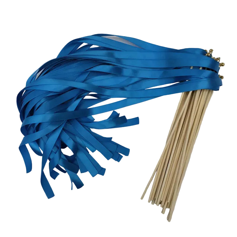 Baguette de Rubans Bleu Roi Minimaliste