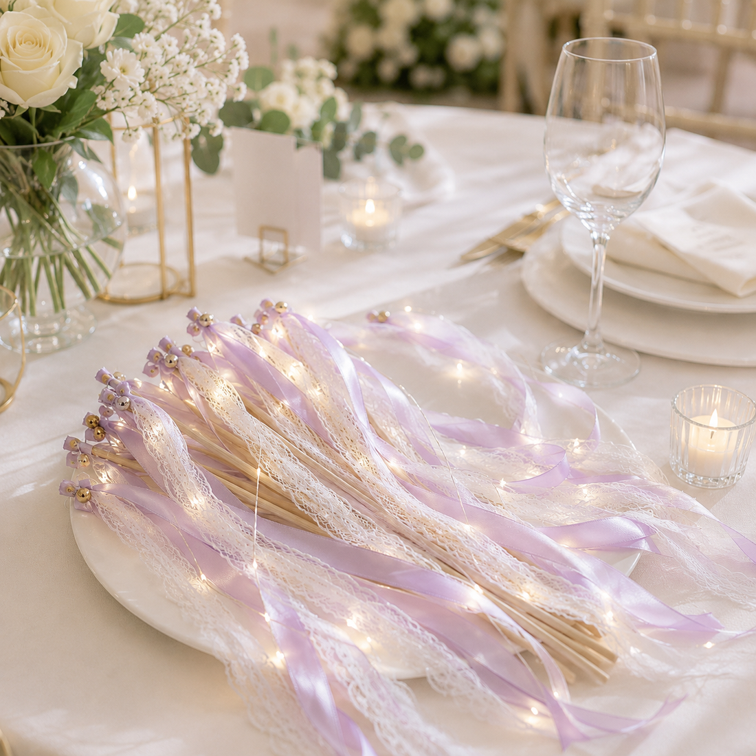 Baguette de Rubans à LED Mauve
