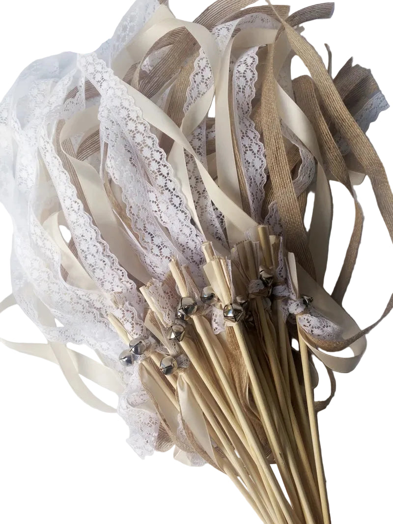 Baguette de Rubans Style Boho Authentique