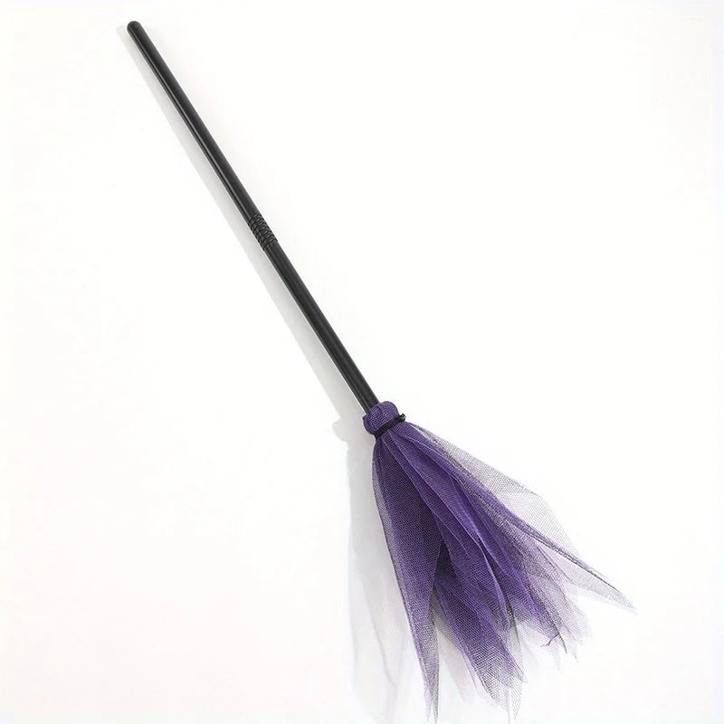 Balai de Sorcière pour Fille Violet stylé