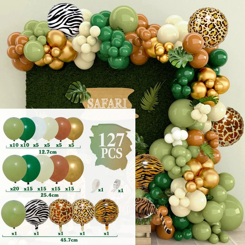 Ballon Arche Jungle Design