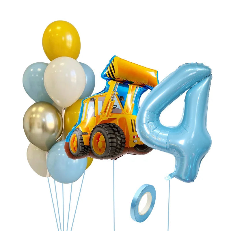 Ballon Chiffre Chantier Pratique