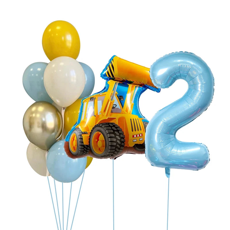 Ballon Chiffre Chantier Unique