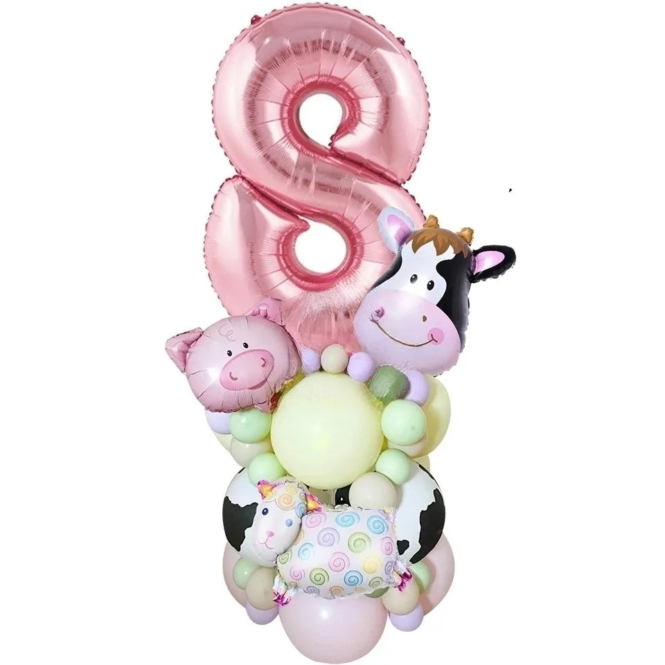 Ballon Chiffre Ferme8