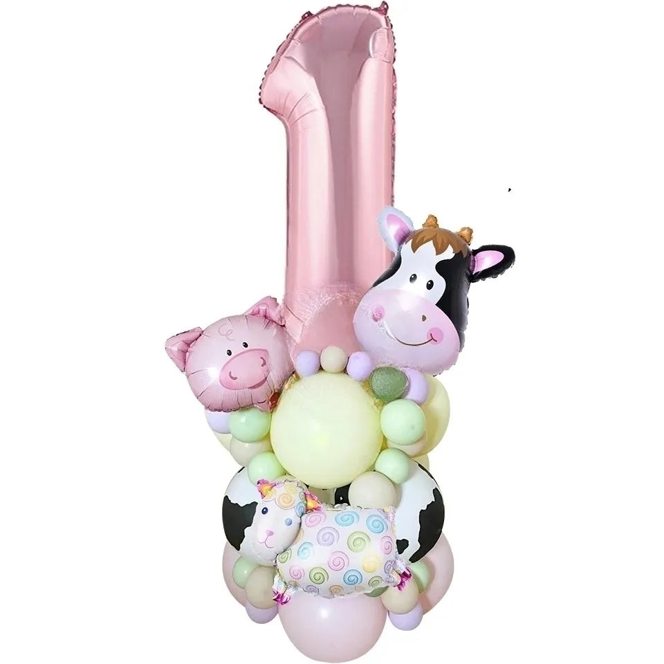 Ballon Chiffre Ferme 1