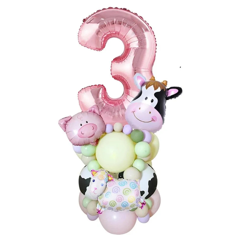 Ballon Chiffre Ferme 3