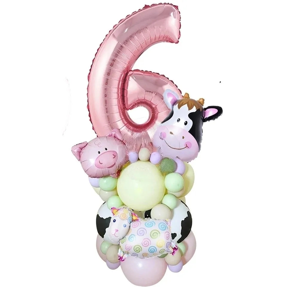 Ballon Chiffre Ferme 6