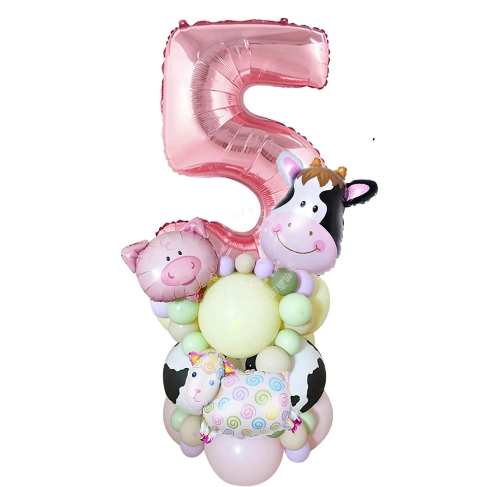 Ballon Chiffre Ferme Robuste