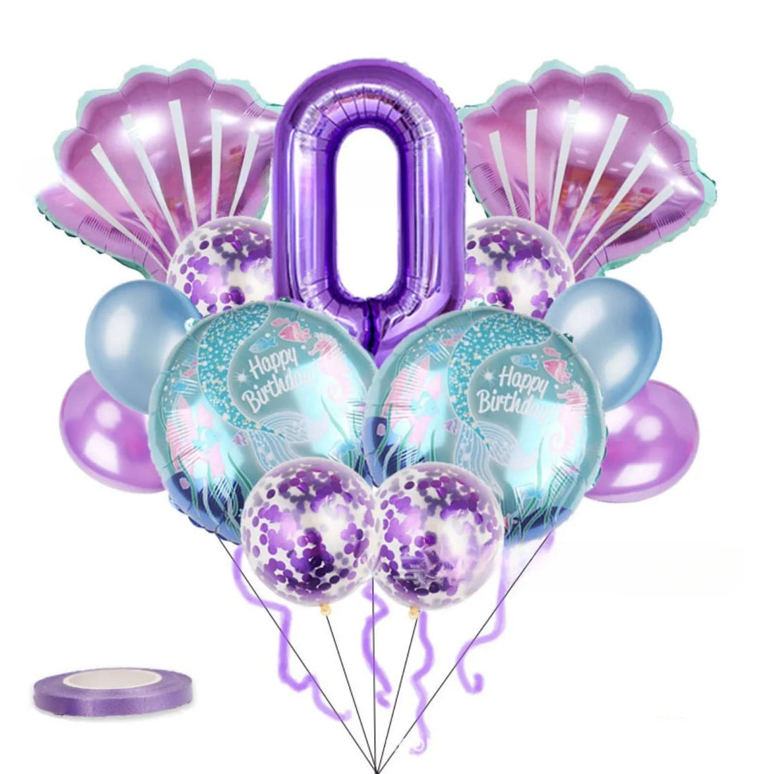 Ballon Chiffre Sirène