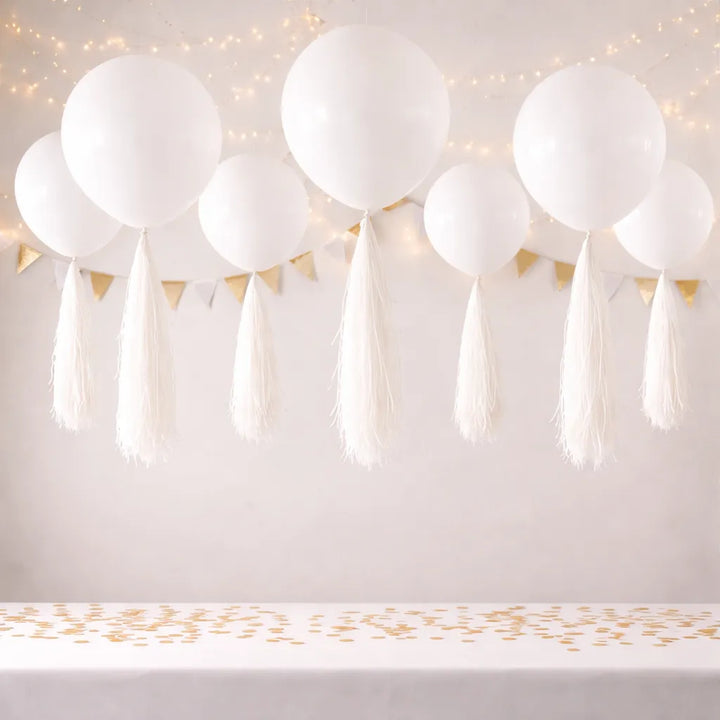 Ballon Géant Blanc