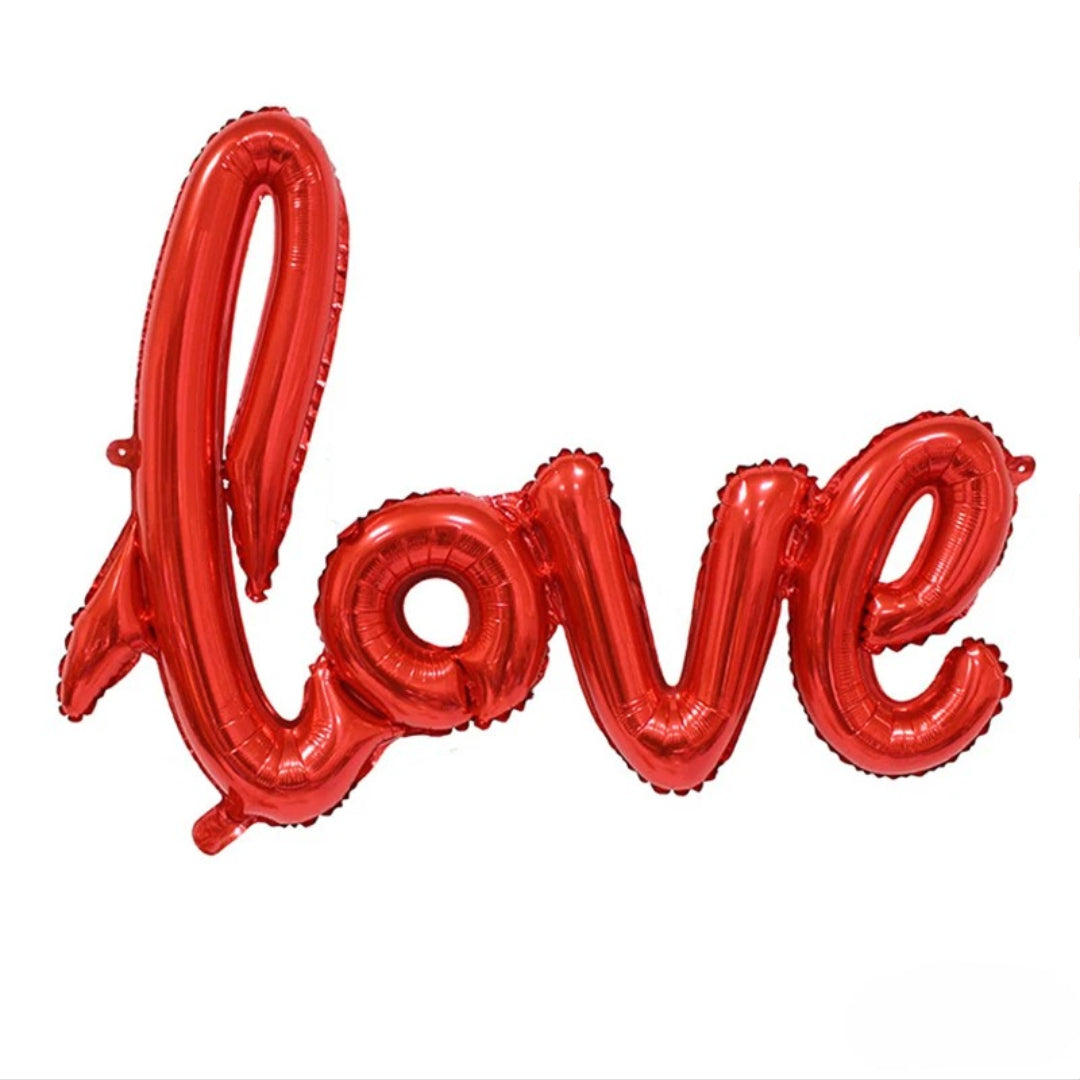 Ballon Gonflable Love Rouge Design