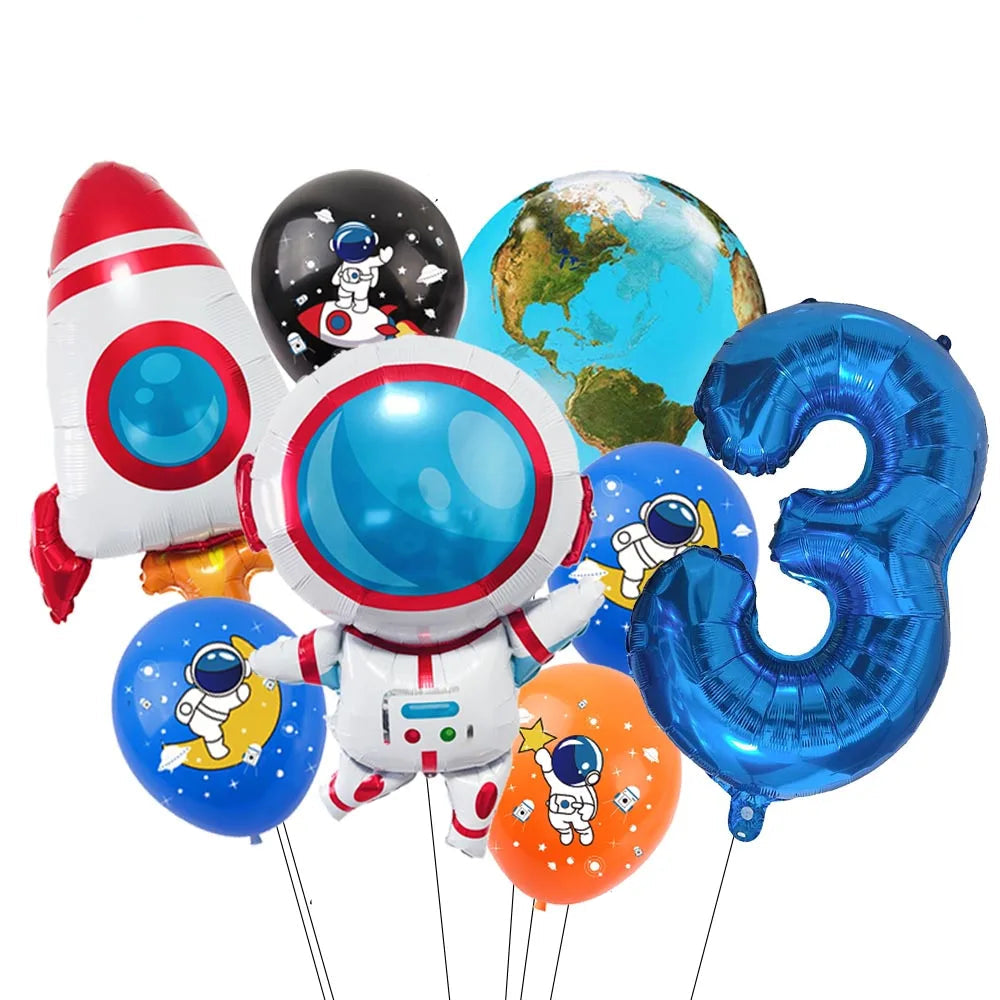 Ballon Numérique Astronaute Pratique