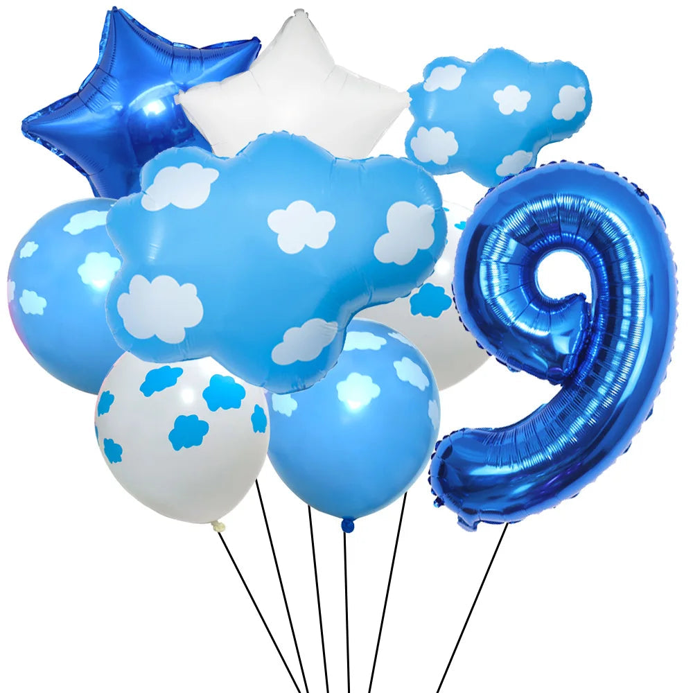 Ballon Numérique Ciel Abordable