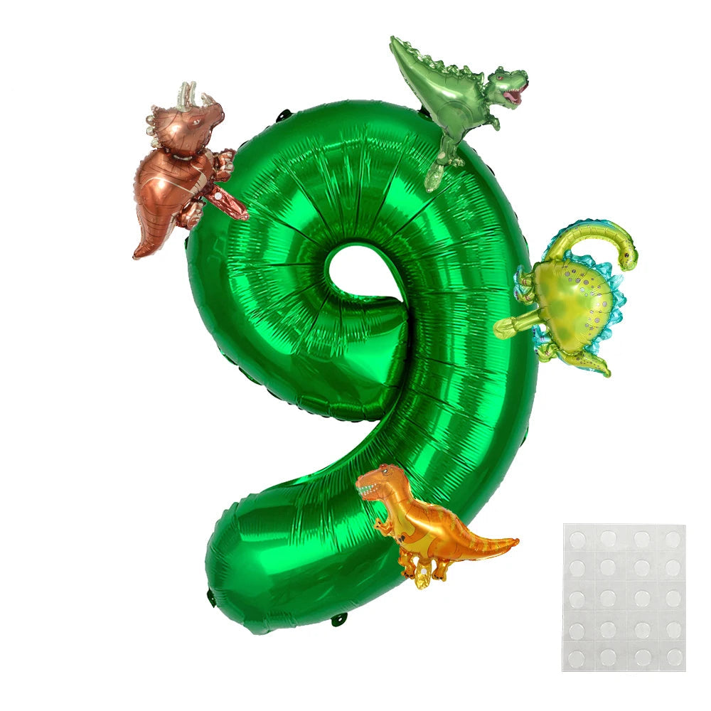 Ballon Numérique Dinosaure 9